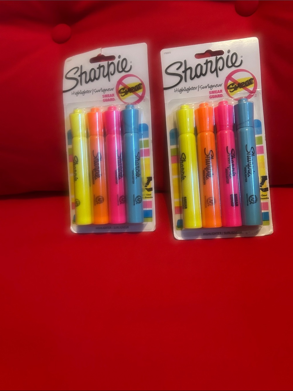 Sharpie Neon Highlighter 2pc 4-Pack — bundle Yellow, Orange, Pink, Blue